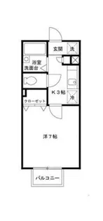 大阪府堺市北区百舌鳥西之町3丁【アパート】の間取り