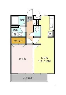 大阪府堺市北区長曽根町【アパート】の間取り