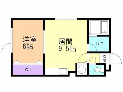 シーマリン【103号室】の間取り