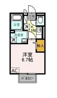 大阪府堺市西区浜寺船尾町西3丁【アパート】の間取り