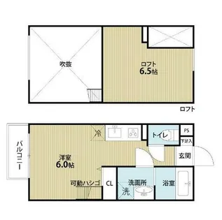 大阪府堺市堺区寺地町東3丁【アパート】の間取り