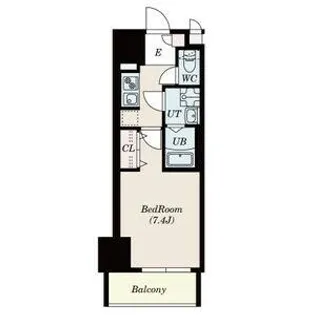 プライマル名古屋今池【4階】の間取り