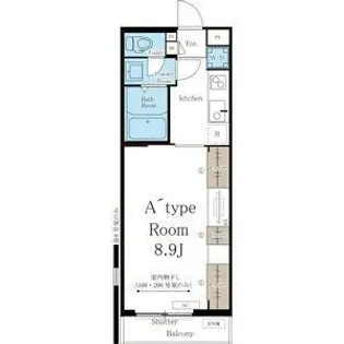 リブリ・la milonga【1階】の間取り