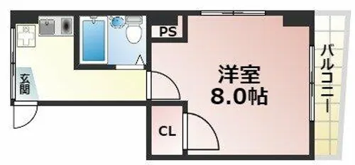 シャトラール【5階】の間取り