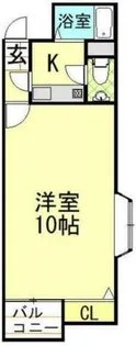 大阪府堺市堺区甲斐町東5丁【マンション】の間取り
