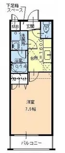 大阪府堺市東区日置荘西町4丁【アパート】の間取り