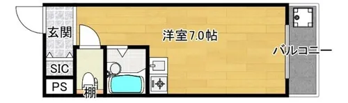 栄瑞光マンション【3階】の間取り