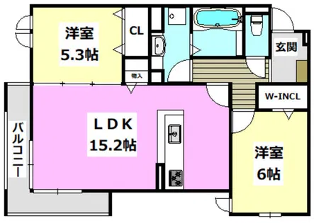 ALIVIO【3階】の間取り