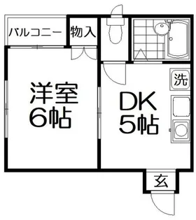 御殿山エスチュアリーハウス【3階】の間取り