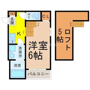 アルバーノ北山【2階】の間取り