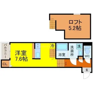 アヴェルタージュみずほ【2階】の間取り