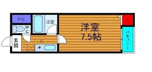 大阪府堺市堺区住吉橋町1丁【マンション】の間取り