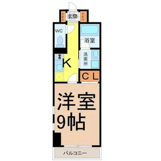 レジディア東桜【4階】の間取り