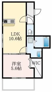 大阪府富田林市久野喜台2丁目【アパート】の間取り