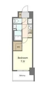 大阪府堺市西区浜寺石津町中1丁【マンション】の間取り