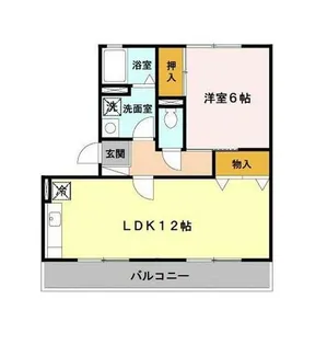 大阪府堺市北区百舌鳥陵南町1丁【アパート】の間取り
