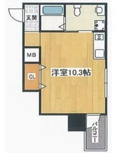 大阪府堺市堺区宿屋町東1丁【マンション】の間取り