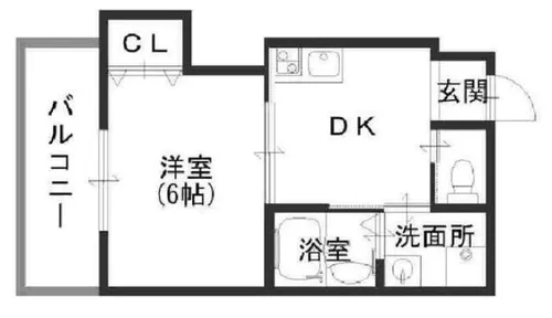 大阪府堺市堺区櫛屋町東2丁【マンション】の間取り
