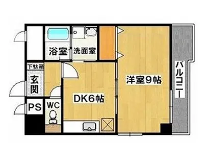 大阪府堺市中区深井沢町【マンション】の間取り