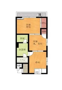 大阪府堺市中区深井沢町【マンション】の間取り