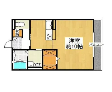 大阪府堺市堺区出島町2丁【アパート】の間取り