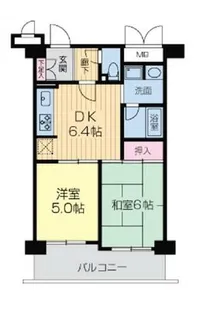 大阪府堺市堺区東湊町2丁【マンション】の間取り
