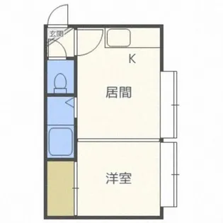 メゾンド・カンパーニュII【8号室】の間取り