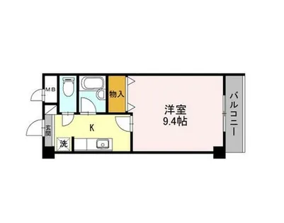 大阪府堺市北区長曽根町【マンション】の間取り