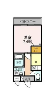 大阪府堺市西区上野芝町2丁【マンション】の間取り