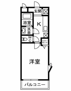 大阪府堺市北区百舌鳥西之町1丁【アパート】の間取り
