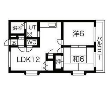 大阪府堺市北区百舌鳥梅北町3丁【アパート】の間取り