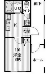 大阪府堺市堺区寺地町西3丁【アパート】の間取り