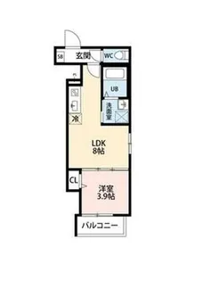 FaseciaIrifi【3階】の間取り