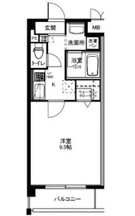 大阪府堺市北区東三国ヶ丘町5丁【アパート】の間取り