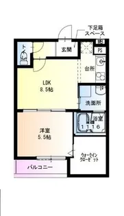 大阪府堺市北区百舌鳥本町1丁【アパート】の間取り