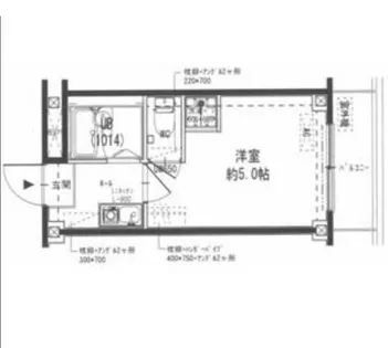 大阪府堺市堺区錦綾町1丁【マンション】の間取り