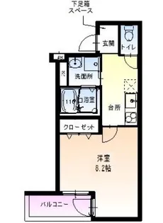 大阪府堺市西区鳳中町2丁【アパート】の間取り
