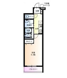 大阪府堺市西区鳳中町8丁【アパート】の間取り