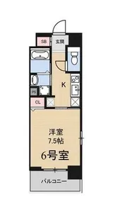 大阪府堺市堺区出島海岸通1丁【マンション】の間取り