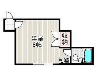大阪府堺市堺区南旅篭町西1丁【マンション】の間取り