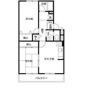 大阪府堺市堺区東雲西町2丁【アパート】の間取り