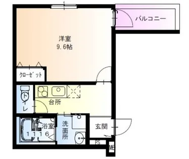 大阪府堺市西区鳳中町4丁【アパート】の間取り