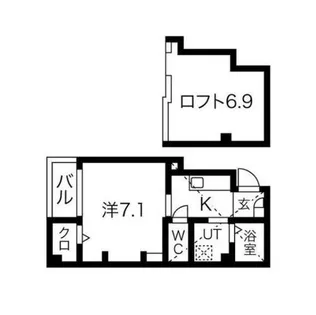 大阪府堺市堺区永代町1丁【マンション】の間取り
