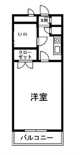 大阪府堺市西区浜寺元町6丁【マンション】の間取り