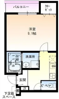 大阪府堺市西区浜寺諏訪森町中3丁【アパート】の間取り