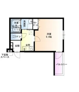 大阪府堺市堺区南清水町2丁【アパート】の間取り