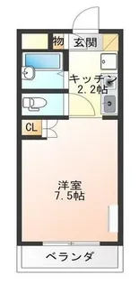 大阪府堺市中区土師町3丁【マンション】の間取り