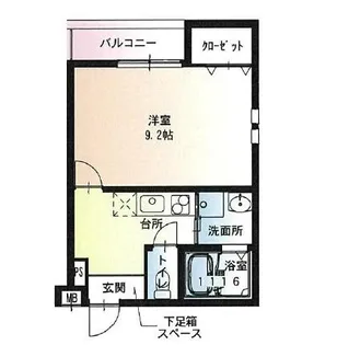 大阪府堺市北区北長尾町4丁【アパート】の間取り