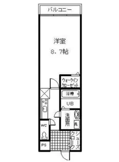 大阪府堺市堺区香ヶ丘町1丁【アパート】の間取り