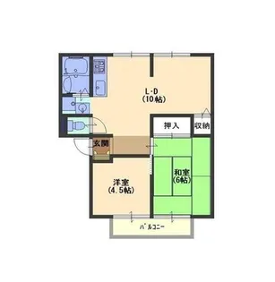 大阪府堺市堺区松屋大和川通1丁【アパート】の間取り